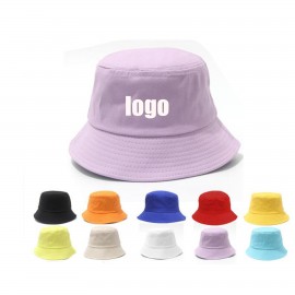 Embroidered Simple Bucket Hat  Embroidered Simple Bucket Hat