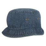 HeadShots Youth Cotton Washed Bucket Hat with Logo