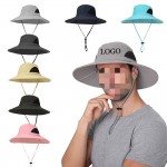 Custom Sun Protection Wide Brim Bucket Hat
