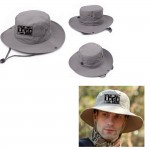 Outdoor Fishing Wide Brim Sun Bucket Hat with Logo