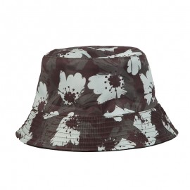 Logo Branded #40 Geometric Tie-dye Pattern Basin Cap Bucket Hat