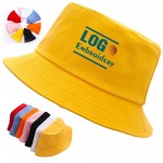 Personalized Embroidered Cotton Bucket Hat Fishing Unisex Cap Summer Sombrero Golf Visor