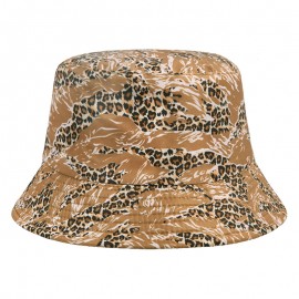 #23 Geometric Tie-dye Pattern Basin Cap Bucket Hat with Logo