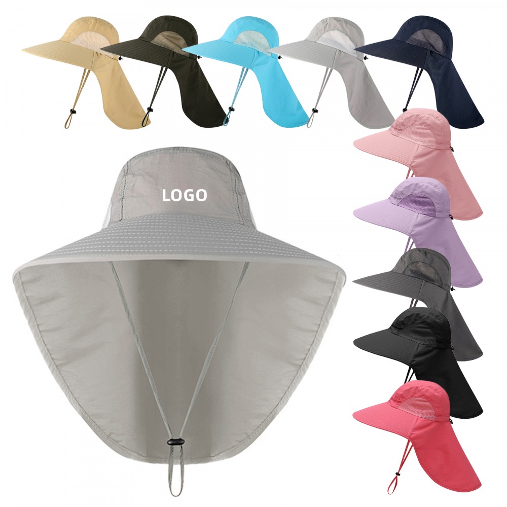 UV Protection Fishing Sun Hat Branded