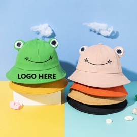 Logo Branded Frog Bucket Hat