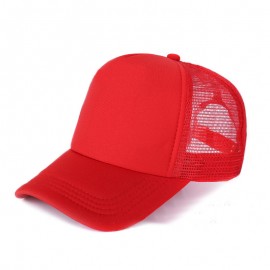 Logo Printed Mesh Back Sponge Bassball Cap