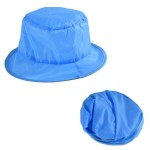 Logo Branded Collapsible Bucket Hat Polyester Twist and Fold Cap with bag