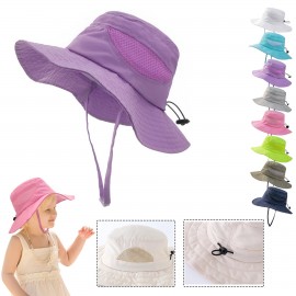 Custom Imprinted Kids Sun Protection Hat  Custom Imprinted Kids Sun Protection Hat