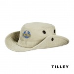 Tilley Wanderer T3W Bucket Hat - Khaki 7 1/4 with Logo