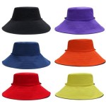 Double-sided Foldable Bucket Hat with Logo