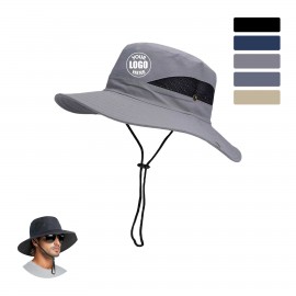 Sunshade Bucket Hat For Men And Women Upf 50+ with Logo