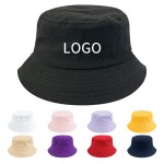 Premium 100% Cotton Bucket Hat with Logo