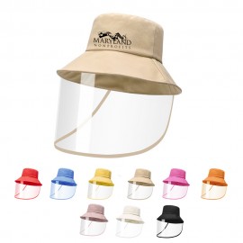 Logo Branded Adults Bucket Hat With Face Shield  Logo Branded Adults Bucket Hat With Face Shield