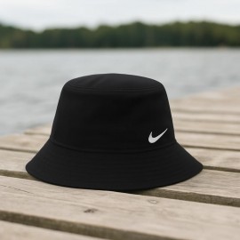 Nike Swoosh Bucket Hat with Logo