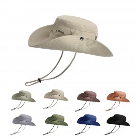 Logo Branded Foldable Bucket Sun Hat