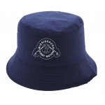 Convertible Cotton Bucket Hat with Logo