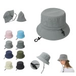 Beach Fisherman Hat with Adjustable Strap Custom Imprinted