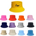 Cotton Bucket Hat with Logo