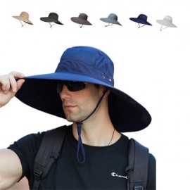 Logo Branded Uv Protection Sun Big Brim Bucket Hat
