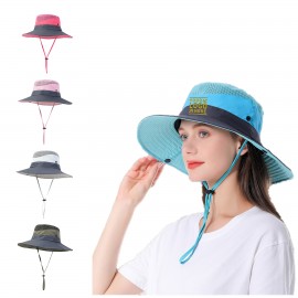 Custom Mesh Bucket Fishing Hat  Custom Mesh Bucket Fishing Hat