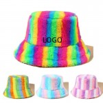Outdoor Winter Multicolored Bucket Hat with Logo