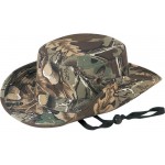 Hunting Camo Cotton Twill Gambler Bucket Hat with Logo
