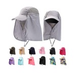 Promotional Quick Dry Sun Cap with Face Neck Cover