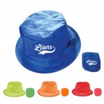 Logo Printed Foldable Fisherman Hat with Porch