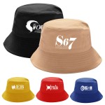 Poly Cotton Bucket Hat with Logo