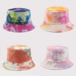 Bucket Hat Unisex Cotton Reversible Printed Outdoor Sun Hat with Logo