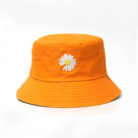 Logo Branded Cotton Bucket Hat  Logo Branded Cotton Bucket Hat