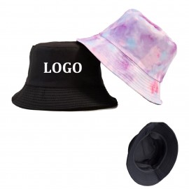 Travel Bucket Sun Hat Logo Printed  Travel Bucket Sun Hat Logo Printed