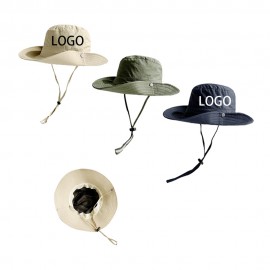 Logo Branded Sun Bucket Hat  Logo Branded Sun Bucket Hat