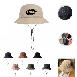 Collapsible Pack Waterproof Unisex Portable Bucket Hats with Logo