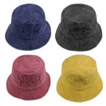 Personalized Unisex Cotton Washed Packable Bucket Hat