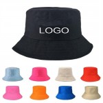 Cotton Fishman Summer Bucket Hat Logo Printed
