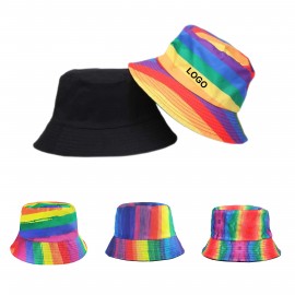 Custom Rainbow Bucket Hat (direct import)  Custom Rainbow Bucket Hat (direct import)