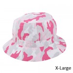 Custom Imprinted Camouflage Washed Bucket Hat (7 3/8" X-Large)