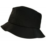 Big Size Black Flexfit Bucket Hat 3XL - 4XL with Logo