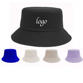 Bucket Women Summer Sunscreen Panama Hat Custom Imprinted