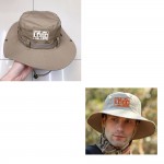 Embroidery/ Printed Sun Fishing Bucket Hat with Band with Logo