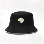 Embroidered Cotton Twill Bucket Hat