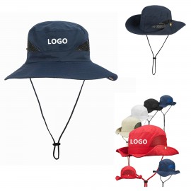 Customized Unisex Fisherman Bucket Hat With String