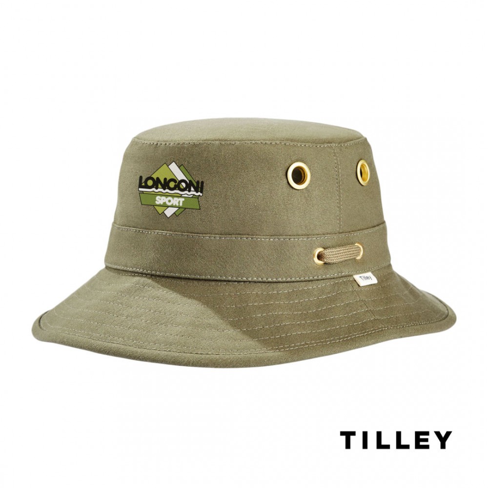 Personalized Tilley Iconic T1 Bucket Hat - Olive 7 3/8 Personalized Tilley Iconic T1 Bucket Hat - Olive 7 3/8