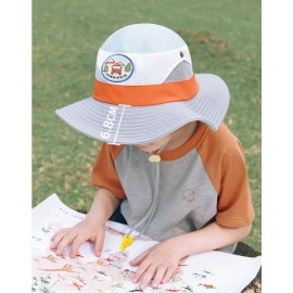Sun Hat Toddler Boys Girls Bucket Hat for Kids with Logo
