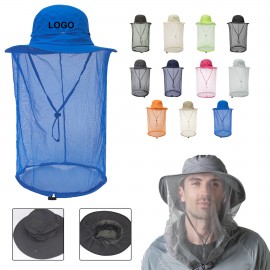 Head Net Bucket Hat with Logo