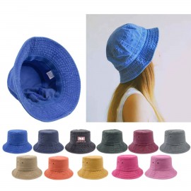 Cotton Packable Fishing Bucket Hats with Logo