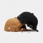 Custom Cotton Adjustable Brimless Cap Skull Cap For Man