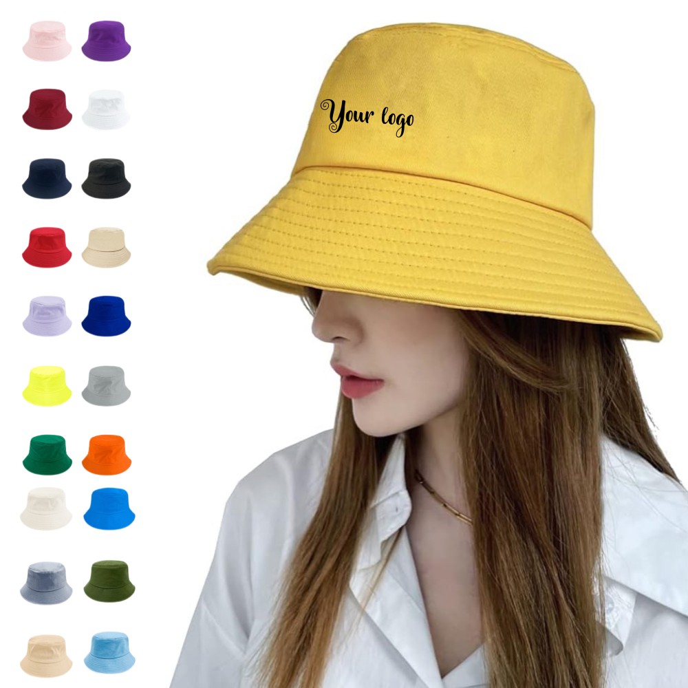 Customized Full Color Custom Cotton Bucket Hats Sun Caps Customized Full Color Custom Cotton Bucket Hats Sun Caps