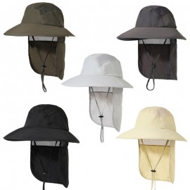 Promotional Wide Brim Bucket Fishing Hat W/Neck Flap  Promotional Wide Brim Bucket Fishing Hat W/Neck Flap